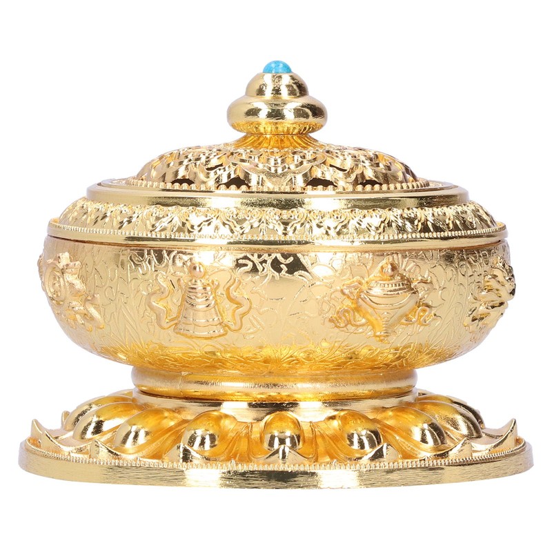 Zinc Alloy Incense Holder Burner Ancient Style Ornament Crafts for