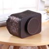 Arniche PU Leather Remote Control Organizer with 360° Spinning Design,Desk