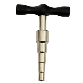 Nizirioo T-Calibrator Deburring for Multilayer Composite Pipe: Metal Calibration Mandrel (16, 20, 25, 32 mm) PEX Tubes Calibration - Multi-Calibration - Restoration of Diameter