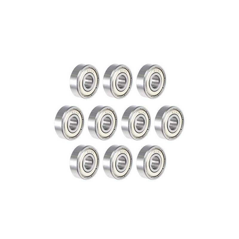 sourcing map 605-608 ABEC-3 Bearing 608ZZ 10Qty