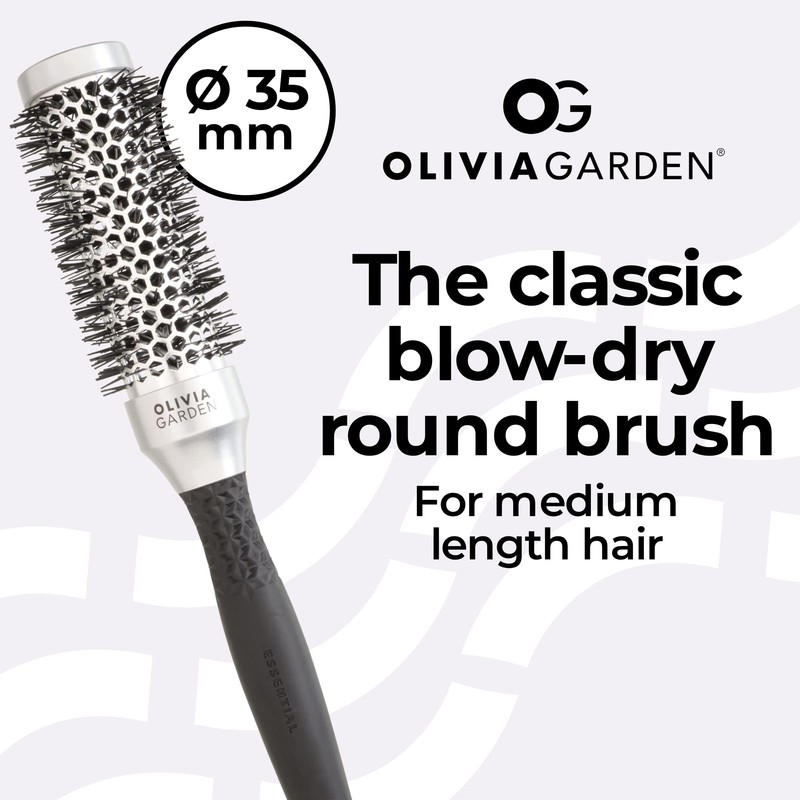 Olivia Garden - Essential Blowout Classic Silver - 35