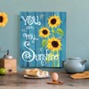 Thyle Sunflower Wood Box Sign Summer Funny Room Decoration You