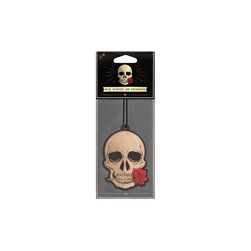 Grindstore Gothic Skull and Rose Air Freshener