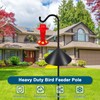Gtongoko Bird Feeder Pole Squirrel Proof 92 Inch Shepherds Hook