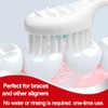 Mini Disposable Toothbrushes with Toothpaste and Toothpick, Tongue Cleaners, Reduce