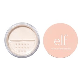 e.l.f. Halo Glow Soft Focus Setting Powder, Silky Powder For Creating Without Shine, Smooths Pores & Lines, Light Pink