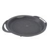 Kitchen Food Processor Robot Tray with Perforated Holes Steaming Tray