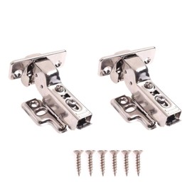 Hinges For Cabinet Doors, 2 Stück Topfbänder, Öffnungswinkel 110 Grad, Mit Selbstschluss Dämpfung Mechanismus, Cabinet And Furniture Hinges, Schrauben Dämpfung Scharniere Für Kleiderschrank