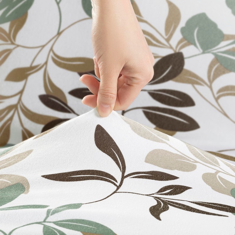 No. 918 Hillcrest 2-Pack Botanical Print Stretch Fit Elastic Dining