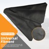 GXCXBJWJY Universal Carbon Fiber Shift Boot Cover - Black Carbon