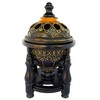 AM Charcoal Incense Burner - Bakhoor Burner Oud Frankincense Resin