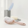 Yao Hairbrush [Scalp Care Round Brunt Coral] Wet Hair Shampoo