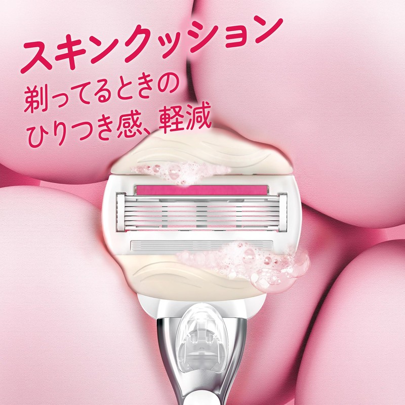 VENUS Razor Razor with Soap for Women, Strawberry Field Scent,