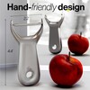 Vegetable Peeler, 100% Stainless Steel Y Peeler, Potato Peelers for