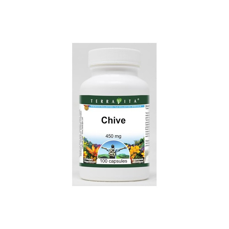 Chive - 450 mg (100 Capsules, ZIN: 519719) - 3