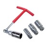 Mr. Gadget's Solutions 4PC T-BAR Spark Plug Spanner Wrench Set