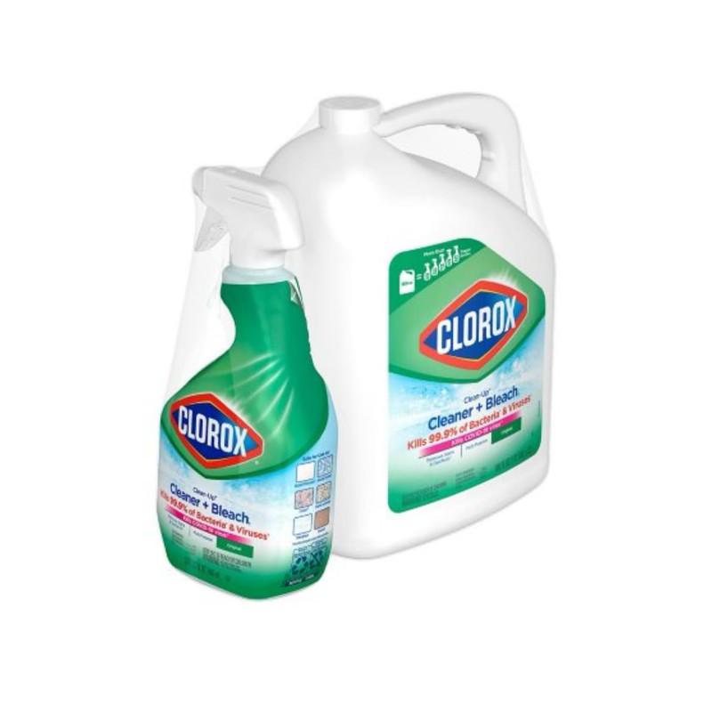 Clorox Cleaner Spray/Bleach and Refill Combo, 212 Fluid Ounce