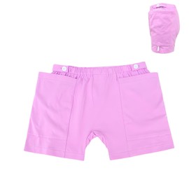 ALIALAVESTA Incontinence Care Trousers, New Type of Urine Bag Pants,Catheter Underwear for Elderly with Double Pockets, Hold Up to 2 * 2000ML, for Incontinent People Or Elder(Purple,L)