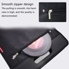 AKOZLIN Vinyl Record Travel Carrying Bag,LP Records Durable Vinyl Albums