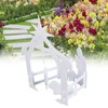 44x27x5cm Christmas Jesus Scene White PP Hollow Board Outdoor Nativity