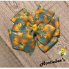 Rubber Ducky Pinwheel Hair Bow
