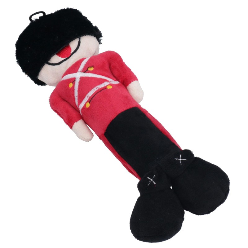 AB Tools Plush Interactive Soldier Sensory Dog Toy With Non-Squeaky