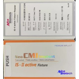 NEO BIOTECH Dental Implant Neo Biotech CMI IS- II Active Fixture Regular 5.0 - 6.0mm