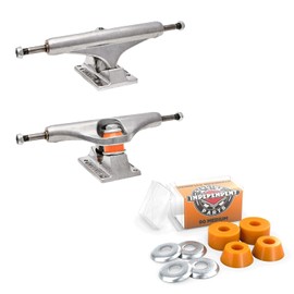Independent Skateboard Trucks and Bushings Kit 149 Mids + Cylinder Medium 90a ORN