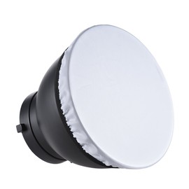 Andoer Lichtformer 7" Standard Reflektor Diffusor Lampe Shade Dish mit 60 ° Honeycomb Grid weißes Weiches Tuch für Bowens Mount Studio Strobe Flash Light Speedlite
