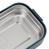 Bento Lunch Box 316 Stainless Steel 700ml Capacity Leakproof Microwave