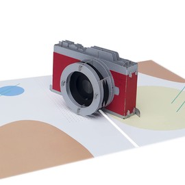 Sweetpopup® 3D Camera Pop-Up Card - Perfect for Birthdays, Holidays, Travel Memories, or Special Occasions (066)