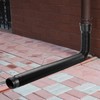Behogan Stretchy Rain Gutter Downpipe Drain Flexible Downpipe Extension Set