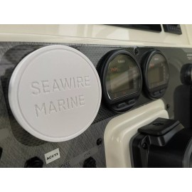 Seawire Marine Yamaha Outboard Gauge Suncover 6Y5 / 6Y8 White UV Resistant Cover - 2YR WARRANTY