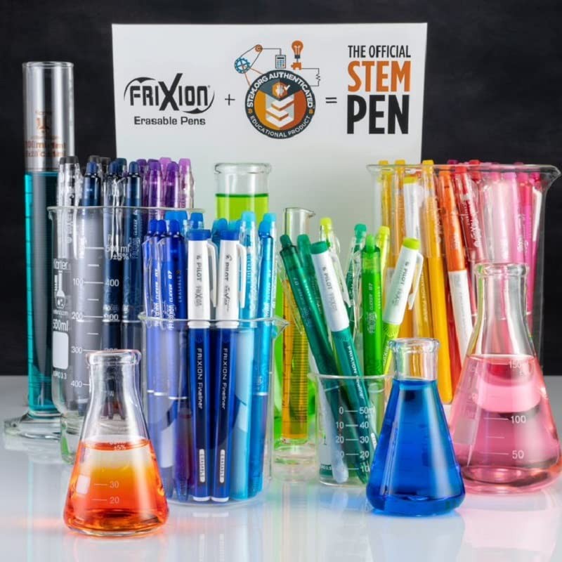 Pilot FriXion ColorSticks Erasable Gel Ink Pens, Fine Point 0.7