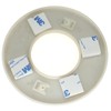 FDXGYH 2 Pcs 2.0 Inch ABS Wall Split Flange Self-Adhesive