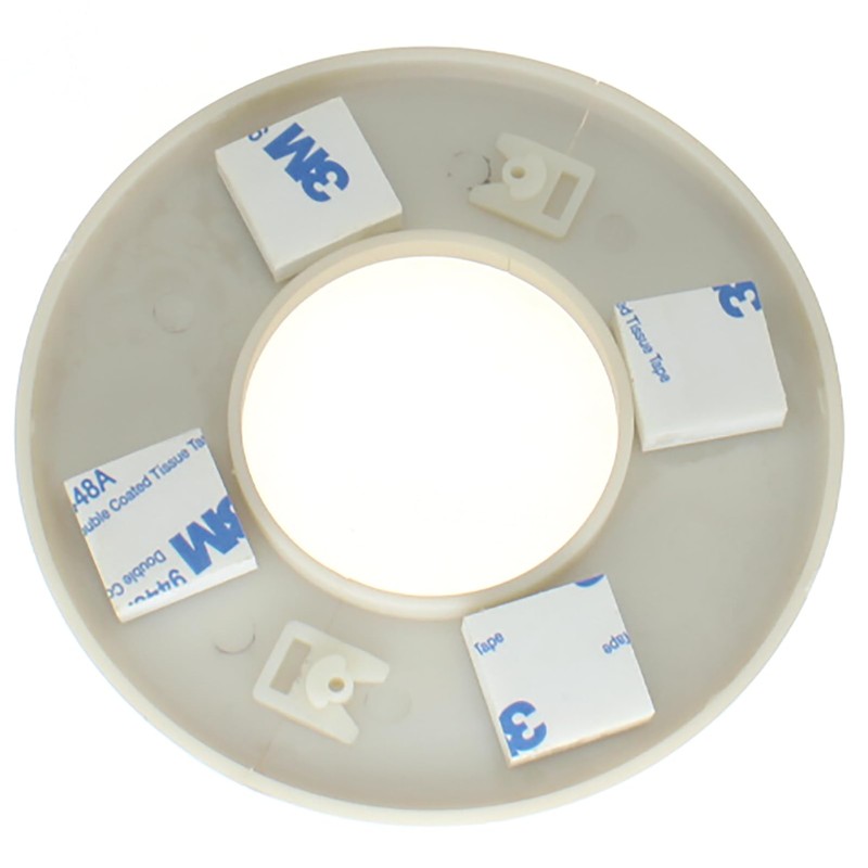 FDXGYH 2 Pcs 2.0 Inch ABS Wall Split Flange Self-Adhesive