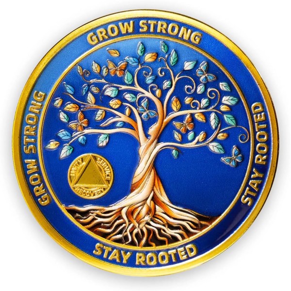 Dancing for Life Sobriety Coin-AA Coins Sobriety Gifts for Anniversary