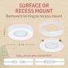 Birch Lighting Under Cabinet LED Puck Lighting Kit with 3