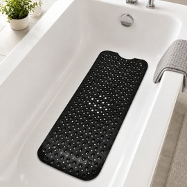 Non-Slip Shower Mat for Bathtub - Water Resistant Anti-Slip Bath Mat with Suction Grip for Bathroom Safety and Comfort