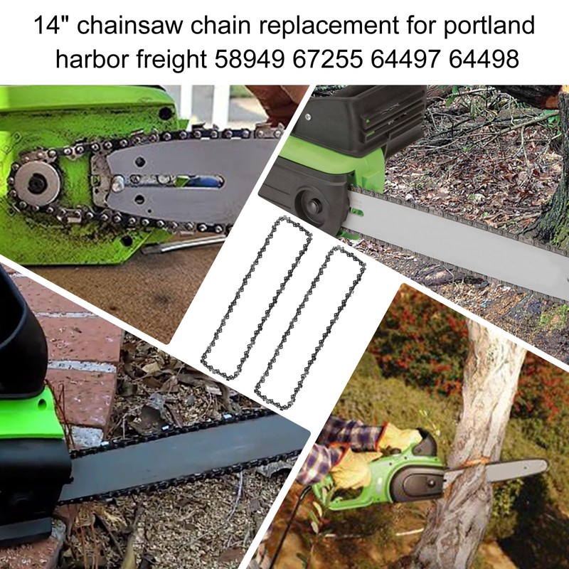 AAAQQ 14 Inch Chainsaw Chain for WORX WG305.1 WG305,14" Chainsaw