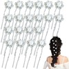 20 PCS horquillas para tocado de novia, Accesorios para peinados