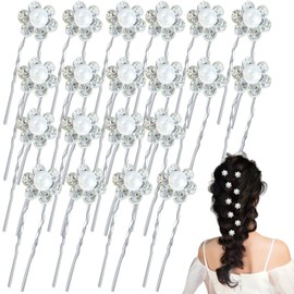 20 PCS horquillas para tocado de novia, Accesorios para peinados de novia