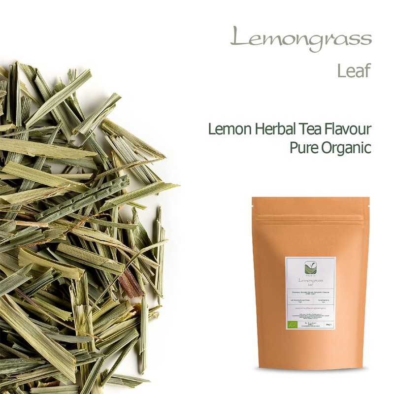Lemon Grass Organic Herbal Tea - Lemony Sweetness - Lemongrass
