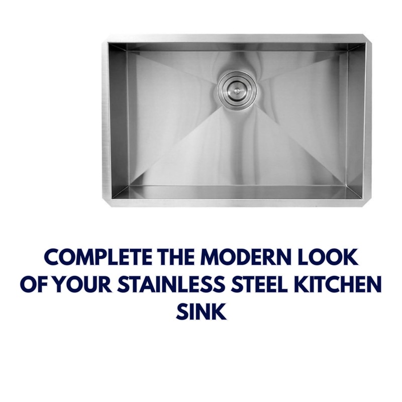 Nantucket Sinks NS35CD 3.5-Inch Deluxe Colander Drain, Stainless Steel