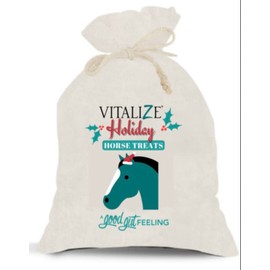 Biozyme Inc Vitalize Horse Treats - Low Sugar Horse Treats, Carrot Flavored Horse Treats, Healthy Horse Treats - 2 Pounds