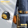 SAVSEC 2 in 1 Laser Tape Measure, Rechargeable 131ft Laser
