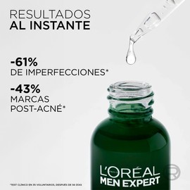 L'Oréal Paris Men Expert Derma Control Serum for Impurities with Niacinamide and Salicylic Acid, Removes Stains and Marks After Acne