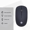TECHZONE Mouse Inalámbrico Tipo Diamante de 1200 dpi y Tecnología