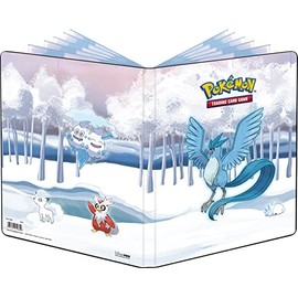 Ultra PRO - Pokémon Gallery Series Frosted Forest 9-Pocket Portfolio - Secures and Protects Up To 90 Standard Size Cards, Protection for Collectible Trading Cards, Gaming cards and Sports Cards