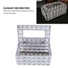 Crystal Tissue Dispenser Elegant Crystal Napkin Holder Decorative Facial Tissue